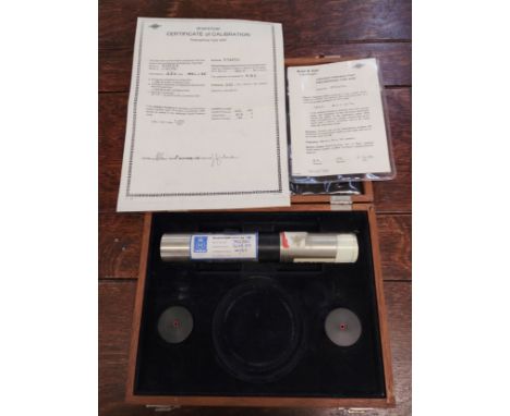 A Danish Bruel &amp; Kjaer BK4220 sound calibration tool, boxed