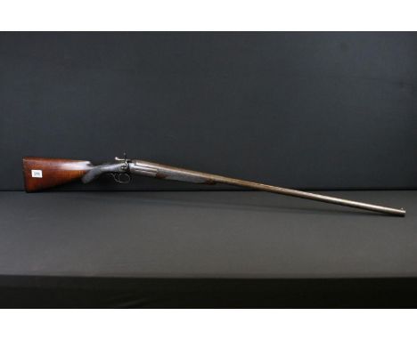 A Veal &amp; Son Of Bristol Single Barrel Percussion Cap Shotgun, Twist Choke. PLEASE NOTE THIS ITEM WILL REQUIRE A SHOTGUN F