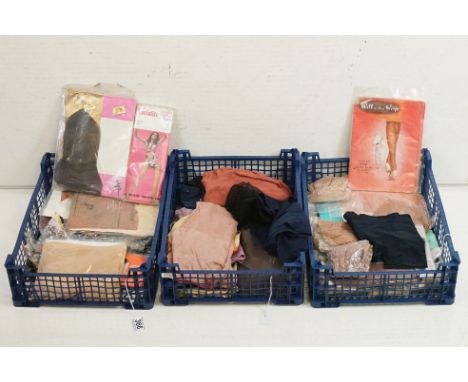 Collection of vintage mid century stockings, to include some in original packaging. 