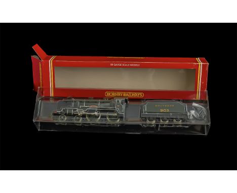 Hornby Railways 00 Gauge Scale Model Locomotive and Tender R 057, SR 4 - 4 - 0 Locomotive 'Charterhouse' in original box and 