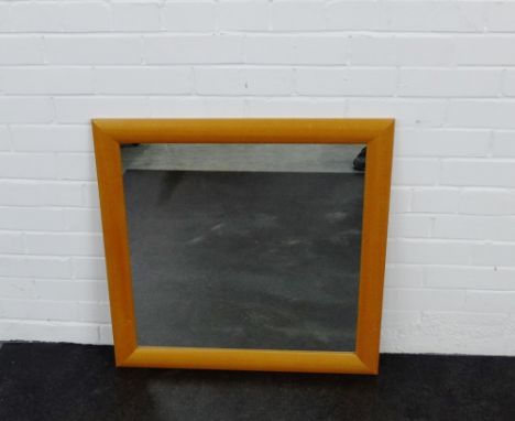 A modern wall mirror, 72 x 72cm 