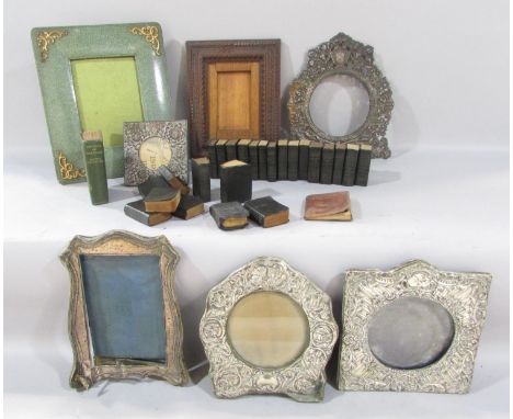 A collection of twenty-four miniature books of the plays by William Shakespeare, a miniature Vicar of Wakefield and Golden Le