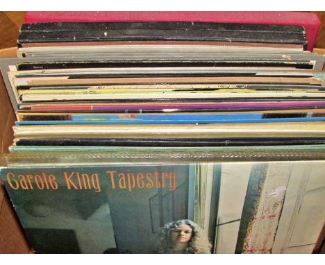 Collection of LPs to include classical &amp; easy listening (47) featuring Carole King, Joan Baez, Neil Diamond, Bob Dylan / 