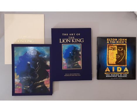 Two Disney Related Books, to include: 'The Art of The Lion King' First edition limited to 3500 copies each signed by Peter Sc