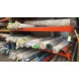 (28) outdoor Fabric rolls