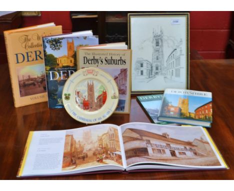 Local Interest - Books, including Craven (Maxwell), An Illustrated History of Derby, hb, dj; Craven (Maxwell), The Illustrate
