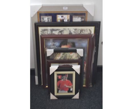 Sporting Interest - Manchester United and Derby County,  a Commemorative print The KIngs of Pride Park;  Eric Cantona. Ryan G