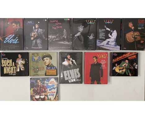 ELVIS PRESLEY - NEW &amp; SEALED CD SETS. A fantastic selection of 12 new &amp; sealed CD sets by Elvis Presley. Titles inclu