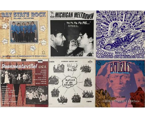 PSYCH/ COMP - LP COMPILATIONS. Another quality collection of around 30 psych/ garage compilation LPs. Titles include Mindblow