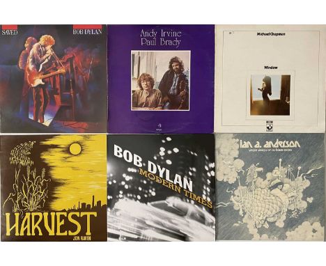 FOLK - LP COLLECTION. A lovely collection of 75 x LPs. Artists/ Titles include Michael Chapman - Window, Ian A. Anderson - Si