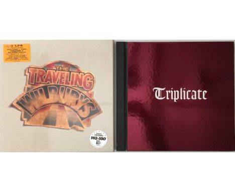 BOB DYLAN/ THE TRAVELING WILBURYS - LP BOX SETS. A smashing pack of 2 LP box sets by Bob Dylan &amp; The Traveling Wilburys. 