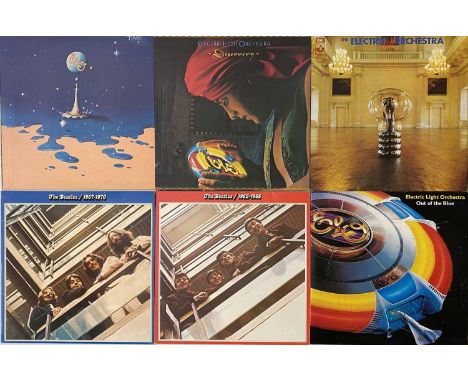 ROCK / POP - LP COLLECTION. A collection of 76 x (almost entirely) LPs. Artists/ Titles include The Electric Light Orchestra 