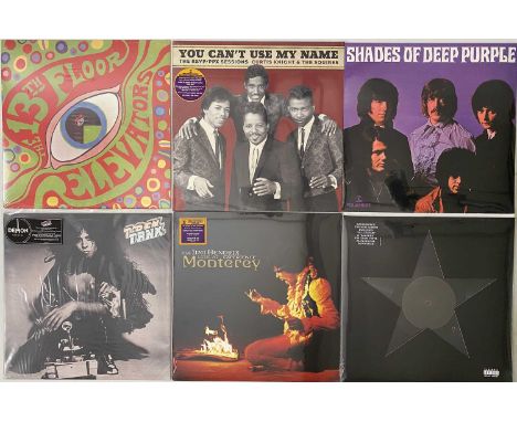 ROCK &amp; POP - NEW &amp; SEALED LPs. A super collection of 12 new &amp; sealed LPs. Artists/ titles include Deep Purple - S