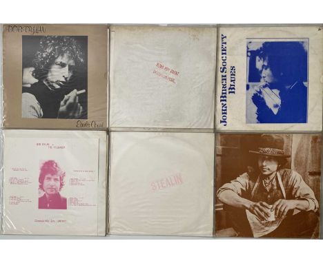 BOB DYLAN - PRIVATE RELEASED LPs. Another wonderful selection of 13 private released LPs by Bob Dylan. Titles include John Bi