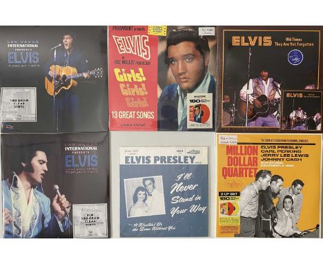 ELVIS PRESLEY AND RELATED - NEW &amp; SEALED LP PACK. Another quality selection of 8 new &amp; sealed LPs by Elvis Presley an