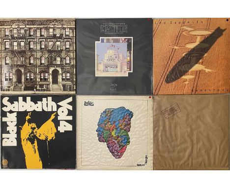 ROCK ICONS - LP COLLECTION. An iconic selection of around 28 x LPs. Artists/ Titles include Led Zeppelin inc Remasters, In Th