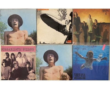 CLASSIC/BLUES/PSYCH ROCK - LP COLLECTION (MANY RARITIES - 'STARTER' COPIES). Impressive collection of  42 x LPs loaded with r