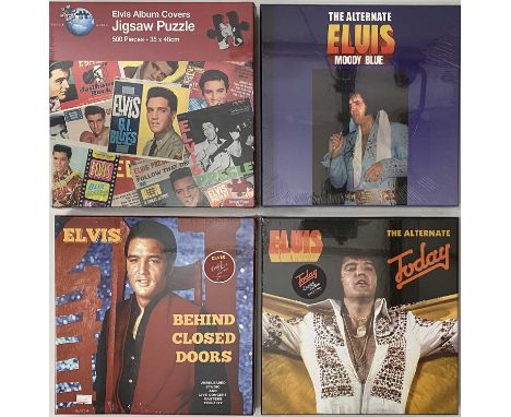 ELVIS PRESLEY - LP/ 10"/ CD BOX SETS (NEW &amp; SEALED). A wonderful collection of 8 LP/ 10"/ CD mixed format box sets by Elv