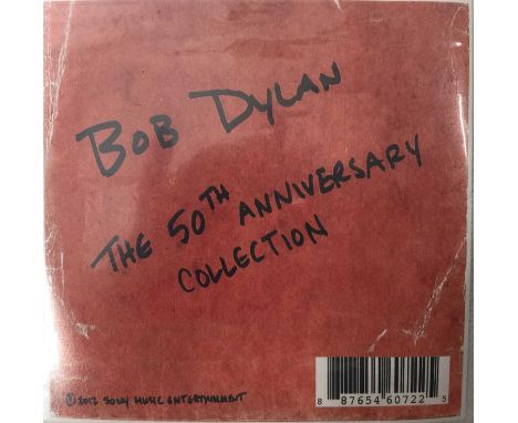 BOB DYLAN - THE 50TH ANNIVERSARY COLLECTION 4x CDR (LIMITED EDITION - 887654607225). An extremely scarce 4x CDr set of The 50