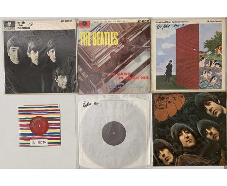 THE BEATLES AND RELATED - LP PACK. A lovely selection of 7 LPs by The Beatles and related member solo releases, includes a 7"