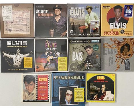 ELVIS PRESLEY - 7"/ CD BOX SETS (NEW &amp; SEALED). A smashing collection of 11 7" box sets, all new &amp; sealed. Includes s