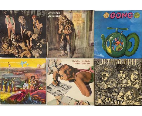 PROG/ PSYCH/ CLASSIC - ROCK LP COLLECTION. A smashing collection of around 24 rock LPs. Artists/ titles include Gong - Flying