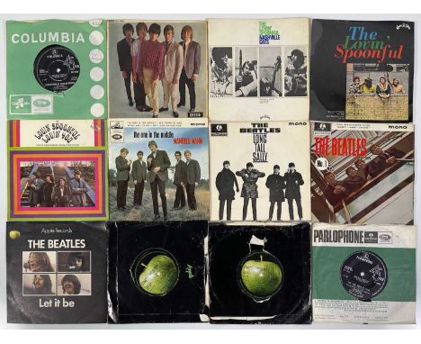 60s / ARTISTS - 7" COLLECTION. A collection of approx 58 x 7". Artists include Rupert's People, The Rolling Stones, Nashville