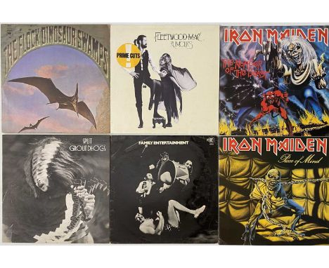 ROCK / POP - LPs. A collection of approx 72 x LPs. Artists/ Titles include Iron Maiden inc The Number Of The Beast, Piece Of 