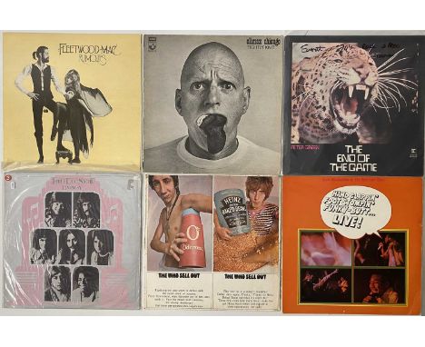 70s ROCK &amp; PROG - LP COLLECTION. A lovely collection of 34 rock LPs. Artists/ titles include Peter Gree - The End Of The 