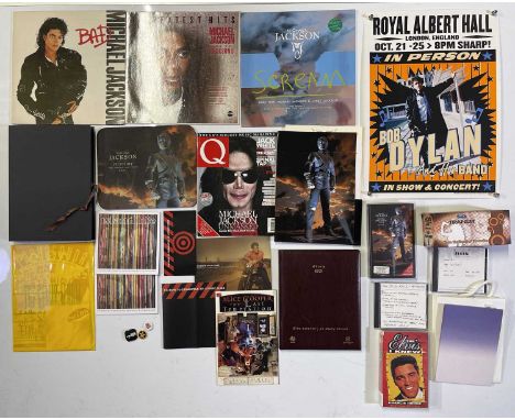 Good selection of press and promotional items to include: Alice Cooper Marvel comic signed to reverse by Alice Cooper, George
