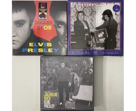 ELVIS PRESLEY - LP/ CD BOX SETS (NEW &amp; SEALED). A magical selection of 3 new &amp; sealed LP/ CD box sets by Elvis Presle