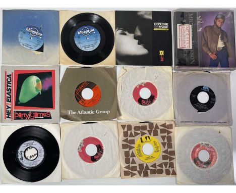 ROCK/ POP/ WAVE/ SOUL - 7" COLLECTION. A collection of around 140 7" singles, including a smattering of LPs. Artists/ titles 