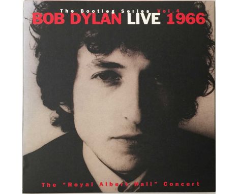 BOB DYLAN - LIVE 1966 LP BOX SET (BOOTLEG SERIES VOL.4 - CK2-65759-1). A like-new condition LP box set copy of Bob Dylan's Bo