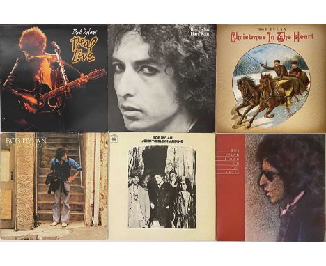 BOB DYLAN/ NEIL YOUNG - LP PACK. A  wonderful selection of 15 LPs by two folk-rock legends. Artists/ titles include Bob Dylan