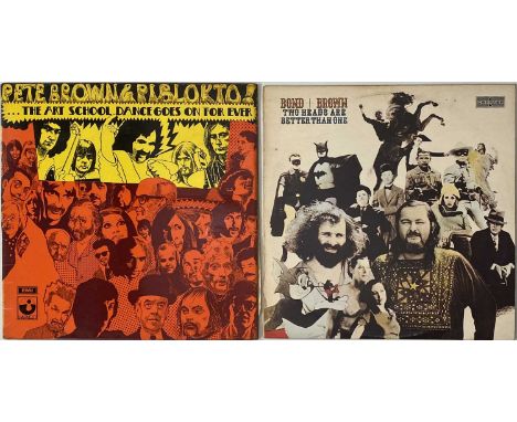 PETE BROWN - LP RARITIES PACK. A wonderful pack of 2 LPs by Pete Brown. Titles include Bond + Brown: Two Heads Are Better Tha