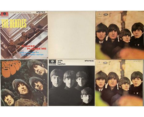 THE BEATLES / RELATED - LP COLLECTION. A collection of 27 x LPs, mostly reissues. Titles include Beatles For Sale (PMC1240, 4