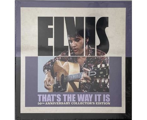 ELVIS PRESLEY - THAT'S THE WAY IT IS CD BOX SET (50TH ANNIVERSARY COLLECTOR'S EDITION - 506020-975146). A highly sought-after