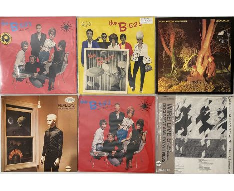 NEW WAVE - LP PACK. A pack of 7 x LPs. Artists/ Titles are Wire - Document And Eyewitness Electric Ballroom LP (RTL-3501, inc