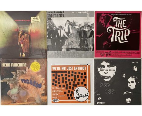 PSYCH/ GARAGE - LP COLLECTION (REISSUES/ PRIVATE PRESSINGS). A super collection of around 33 psych/ garage LPs, including rei