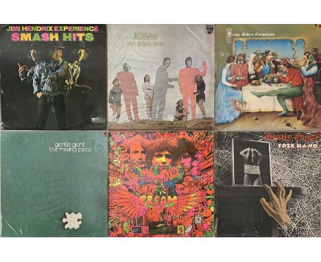 ROCK / PROG - LP COLLECTION. A collection of 34 x LPs. Artists/ Titles include Fruupp - Modern Masquerades, Jigsaw - Lethersl