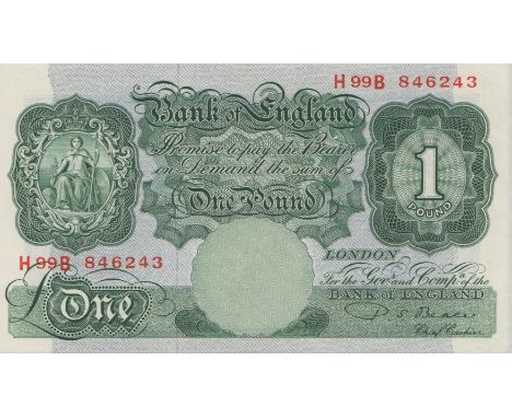 Beale One Pound B268 "H99B" (first series) aUnc