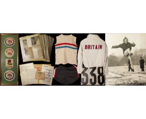Athletics - a superb original lot relating to British Athlete Sheila Pratt (later Sewell) who competed at the 1950 European G