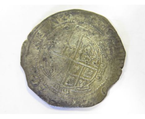 Charles I silver halfcrown, Tower Mint under Parliament [1642-1649], mm. Sun [1645-1646], Group V, Spink 2780, usual large bu