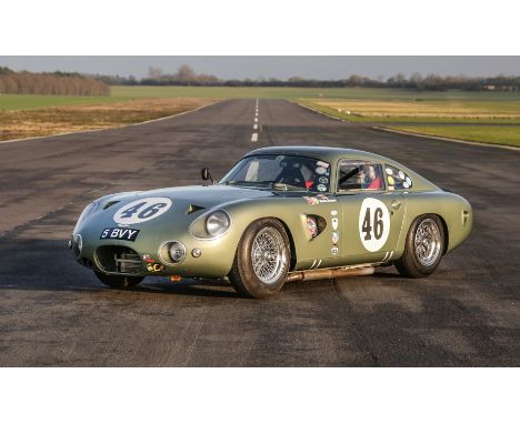 The Aston Martin DP214 is a rare and legendary race car, designed in the early 1960s as a part of Aston Martin’s "Development