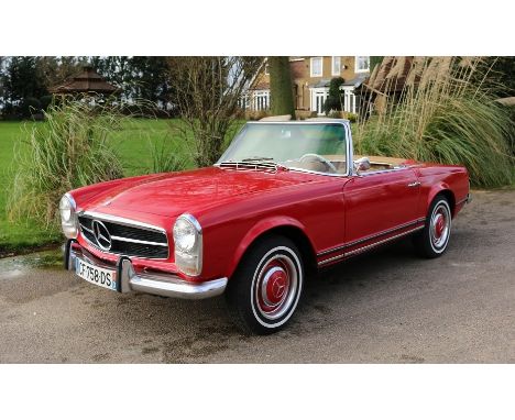 The Mercedes-Benz W113 roadsters, designed by Paul Bracq, were produced from 1963 through to 1971 and were known as the 'pago