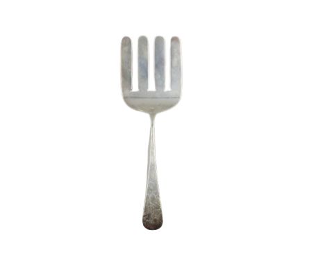 Dominick &amp; Half Sterling Serving Fork 4.8 ozt Retailed through George Shiebler Size: 9 1/2 x 3 1/4 in. 1414