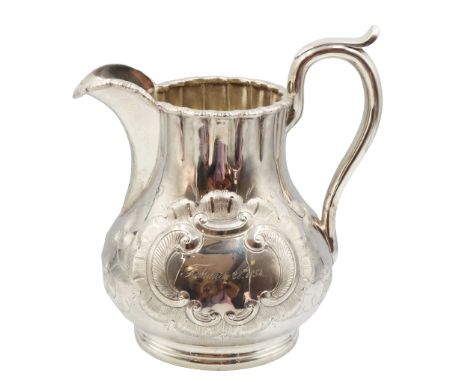 Early Crosby Boston Sterling Silver Milk Pitcher 27.35 ozt Size: 8 1/2 x 7 x 8 3/4 in.
