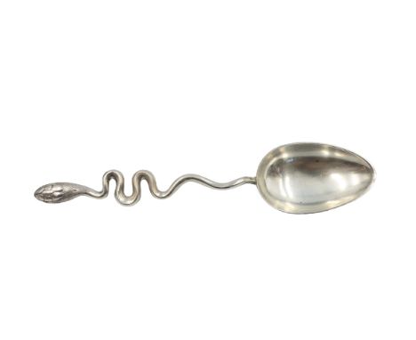 Continental Silver Serpent Tablespoon 3.5 ozt Unmarked Size: 8 1/4 in. 1381
