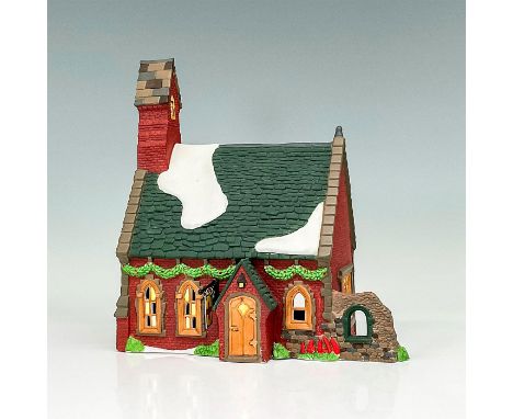 Part of the Dickens Village Series. Hand painted porcelain, depicting classic church. This item has its original box with dim