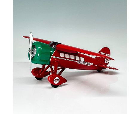 Limited edition die cast model with baked enamel finish of red and green with white details. This coin bank has original box 